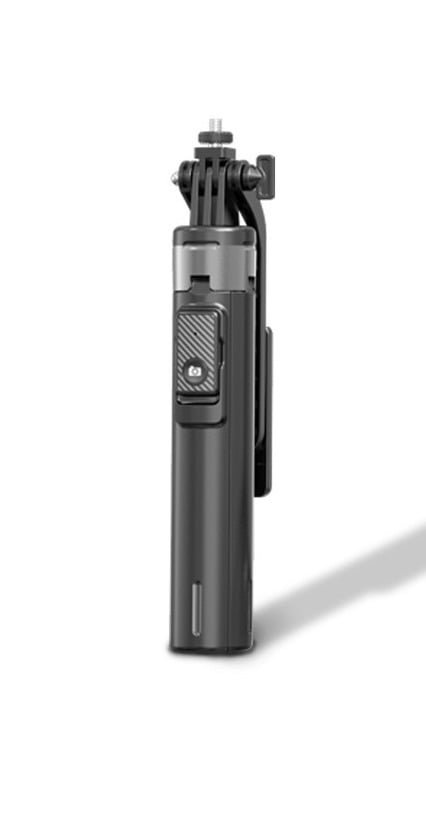 PORODO DUAL LIGHTING SELFIE STICK REMOTE SHUTTER BLACK - Image 2