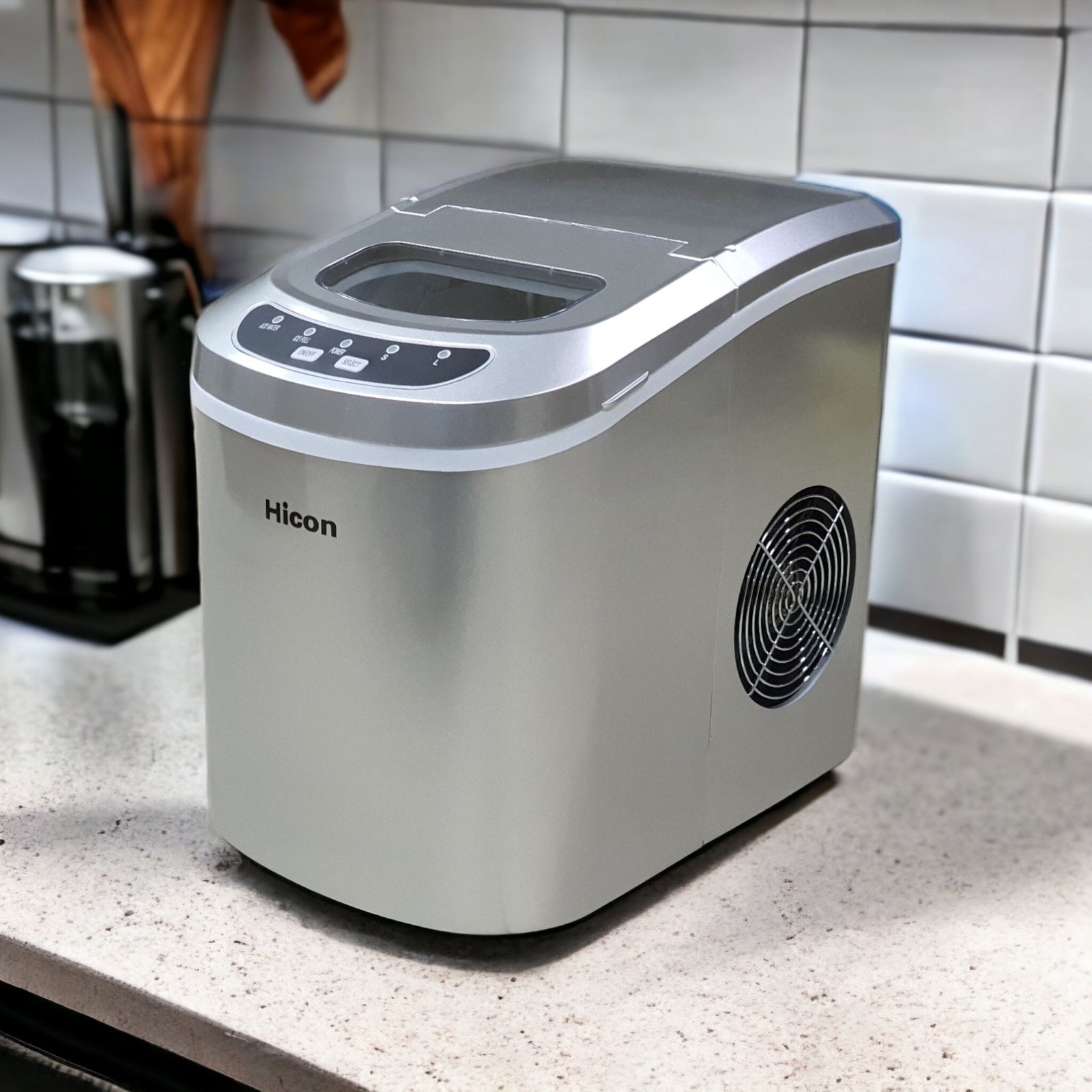 HICON PORTABLE HOME ICE MAKER MACHINE HZB-12A - Image 4
