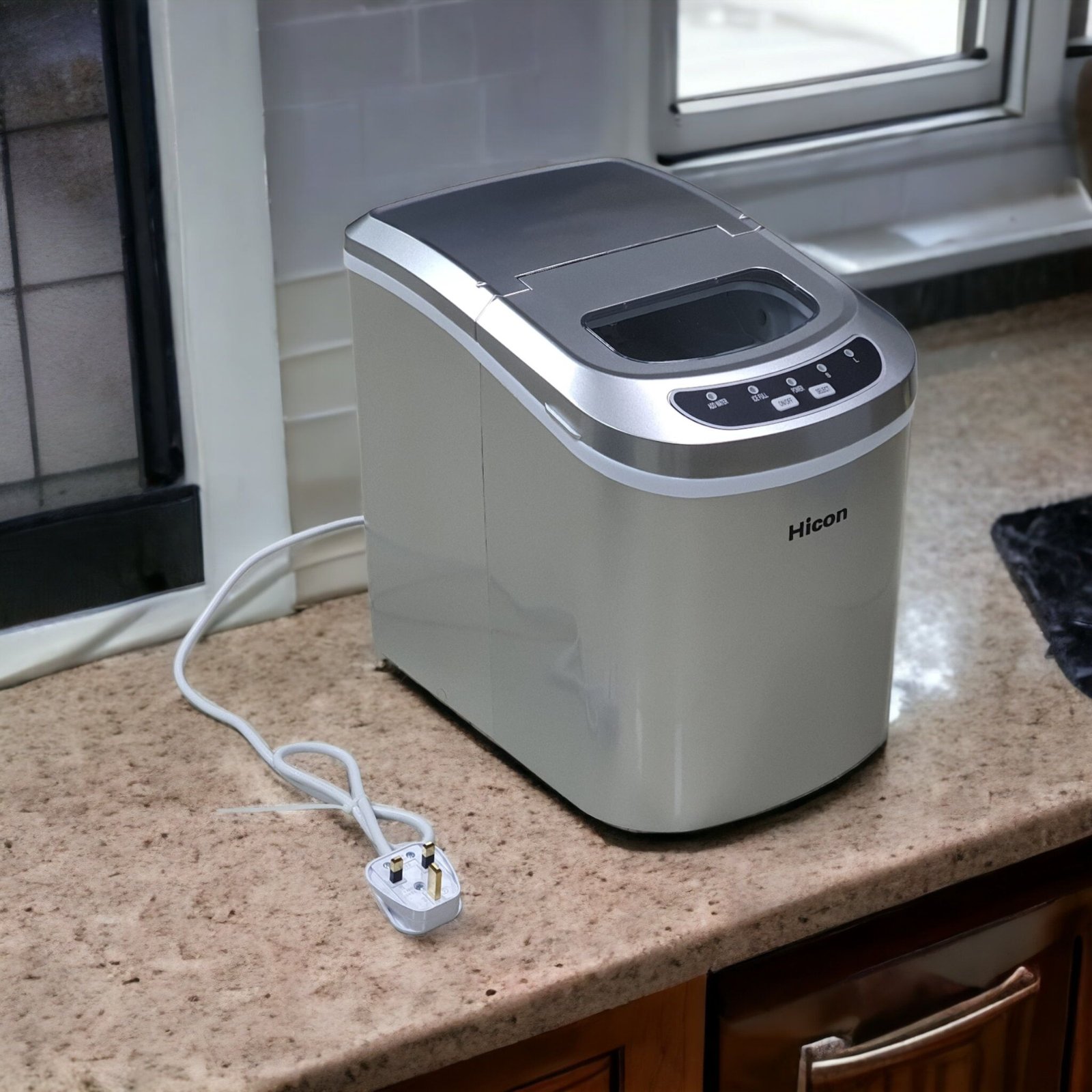HICON PORTABLE HOME ICE MAKER MACHINE HZB-12A - Image 3