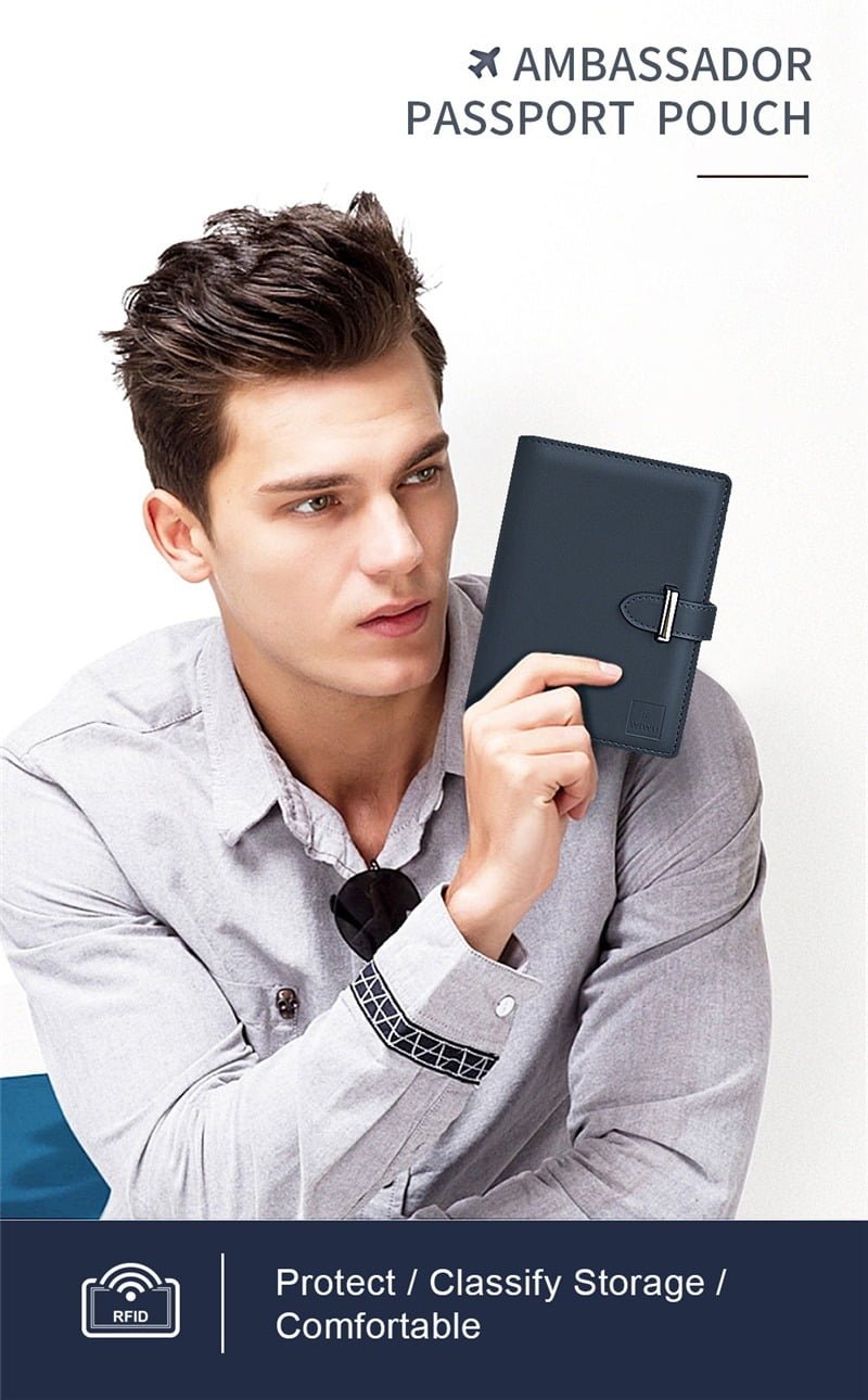 WIWU AMBASSADOR PASSPORT WALLET - Image 5
