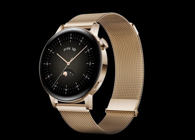 HUAWEI WATCH GT3 42MM STAINLESS STEEL CASE GOLD MIL-B19
