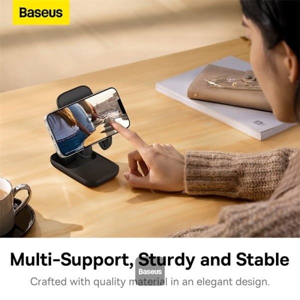 BASEUS SEASHELL SERIES FOLDING PHONE STAND - Image 4