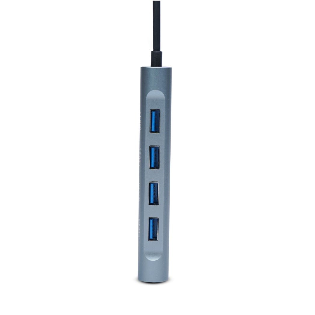 BLUPEBBLE C11 MULTIPORT ALUMINUM 11 IN 1 HUB GRAY BP-C11MULTIHUB11IN1-GY - Image 8