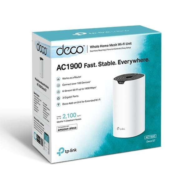 TP LINK AC1900 WHOLE HOME MESH WIFI SYSTEM DECO S7 (1 PACK) - Image 3