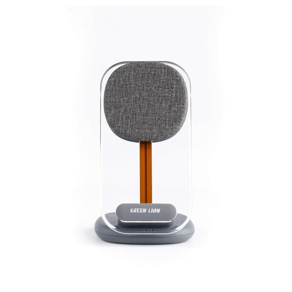 GREEN LION 3 IN 1 FABRIC WIRELESS CHARGER 15W GREY GN3N1FAWIRCGY - Image 2