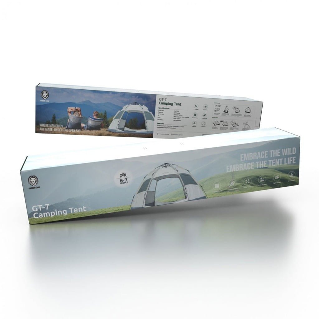 GREEN LION CAMPING TENT GT-7 BIEGE GNTNTGT7BG - Image 2