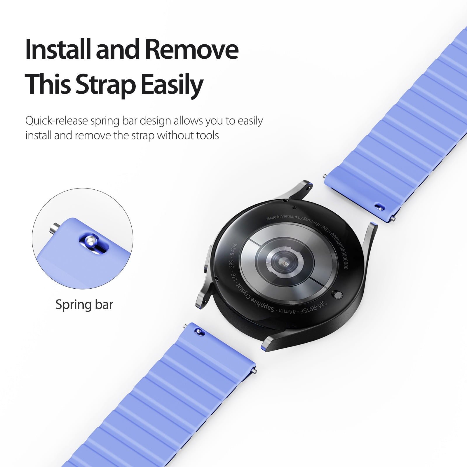 DUXDUCIS SAMSUNG GALAXY WATCH STRAP LD SERIES 20MM - Image 4