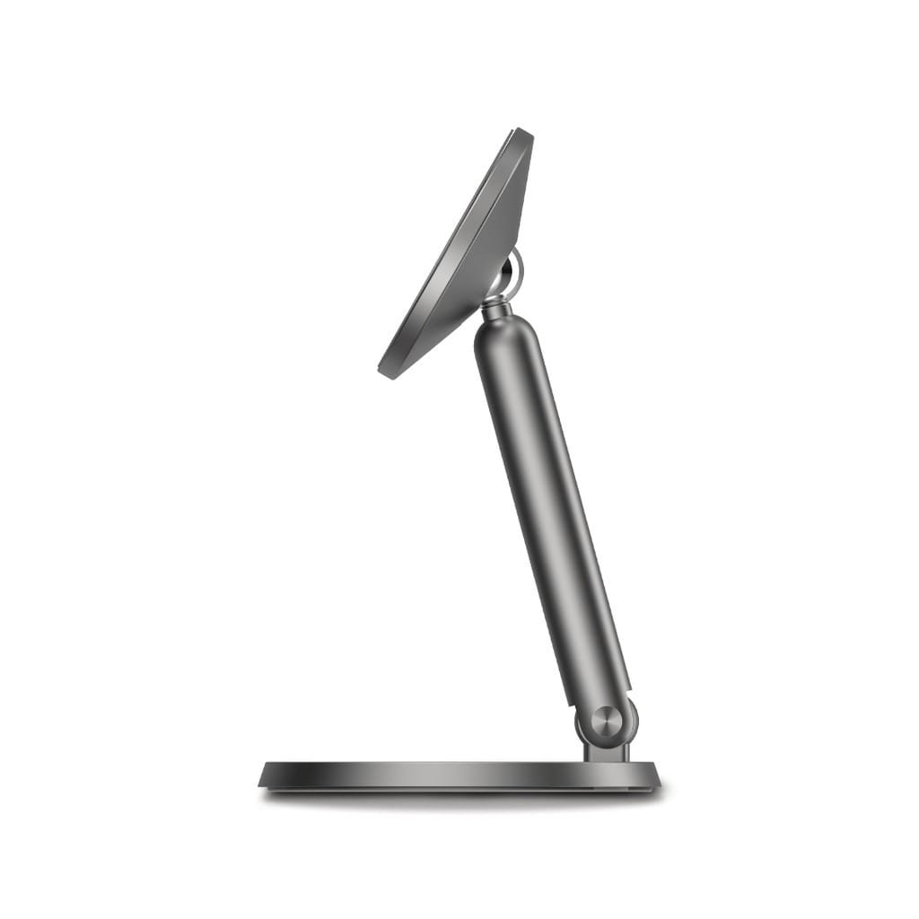 POWEROLOGY ALUMINUM MAGSAFE 360° DUAL JOINT PHONE HOLDER GRAY PMDPHRGY - Image 2