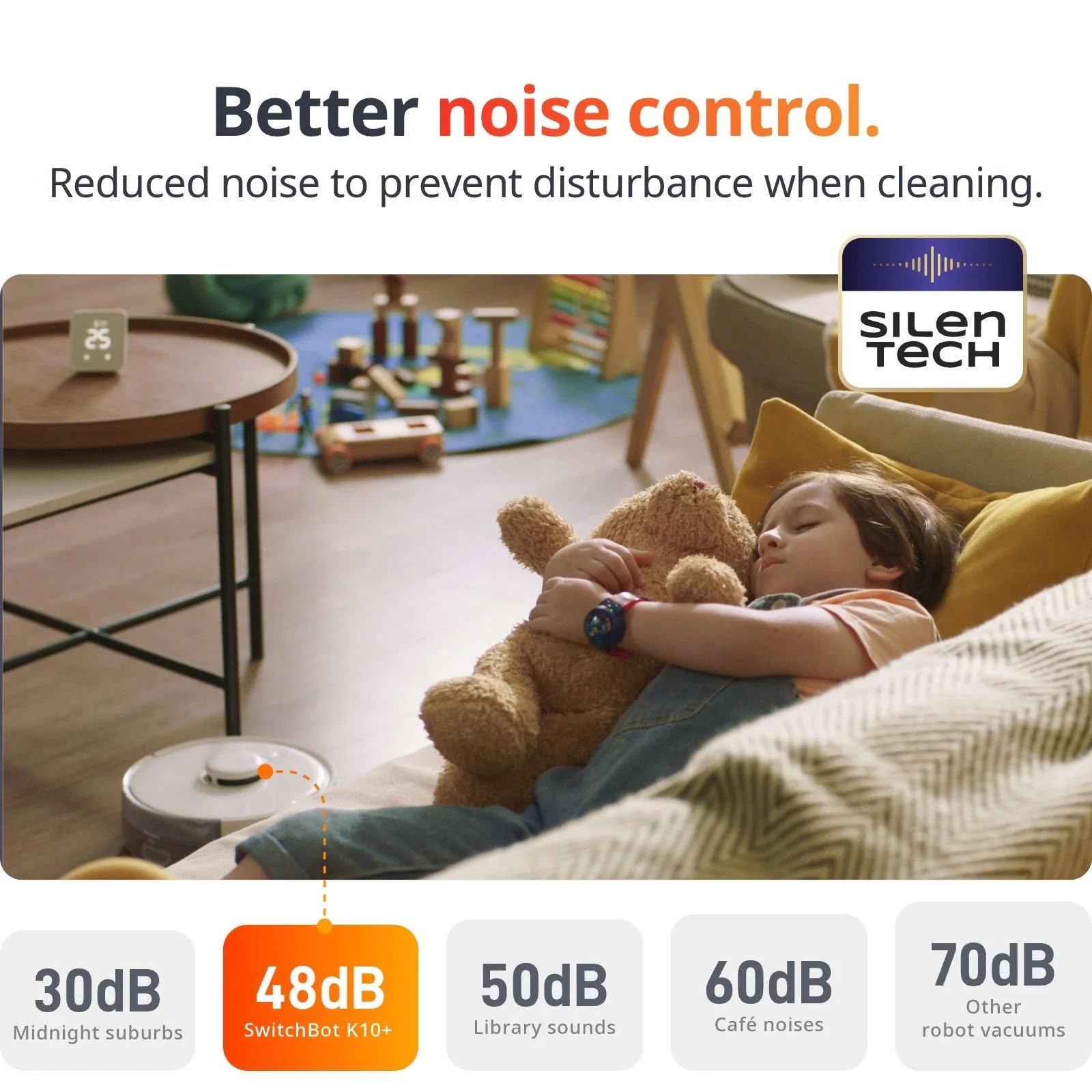 SWITCHBOT K10 PLUS MINI VACUUM CLEANER WITH VACUUM AND MOP FUNCTION W3011020 - Image 7