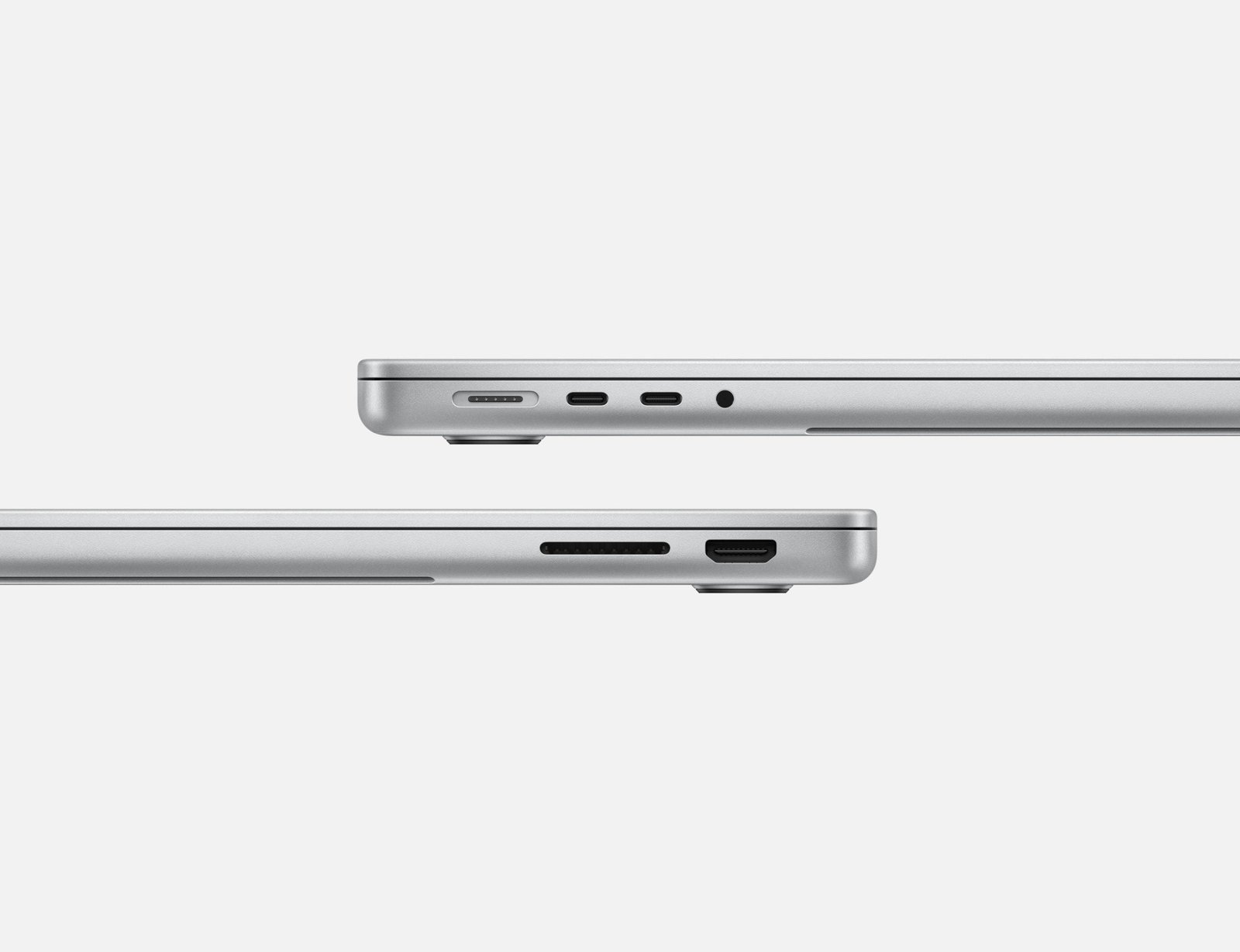APPLE 14 INCH MACBOOK PRO M3 CHIP 8 CORE CPU 10-CORE GPU 1TB SSD SILVER ARABIC MR7K3 - Image 6