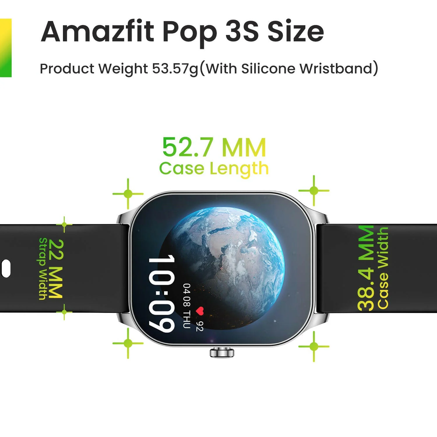 Amazfit Pop 3S Smart Watch - Image 3