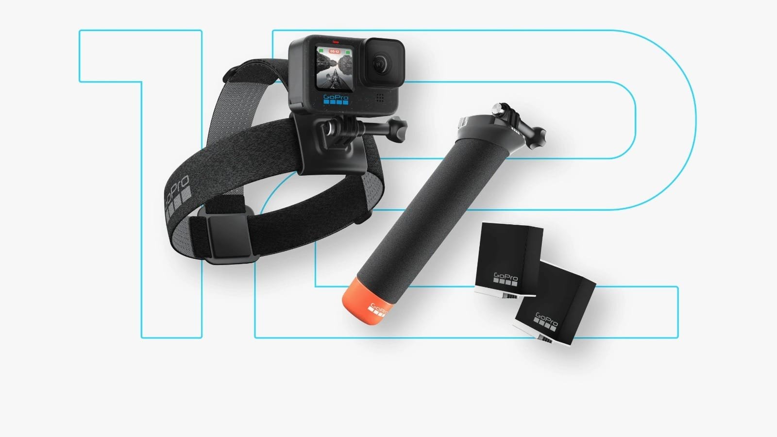 GoPro Hero 12 Black Action Camera Bundle - Record in Stunning 5.3K Clarity and Dive into the Action!