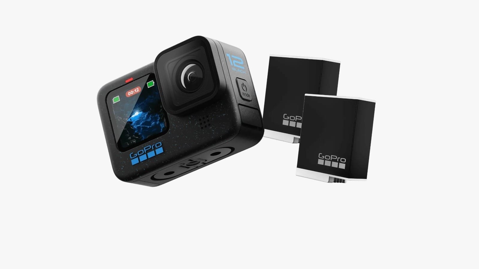 GoPro Hero 12 Black Action Camera Bundle - Record in Stunning 5.3K Clarity and Dive into the Action! - Image 2