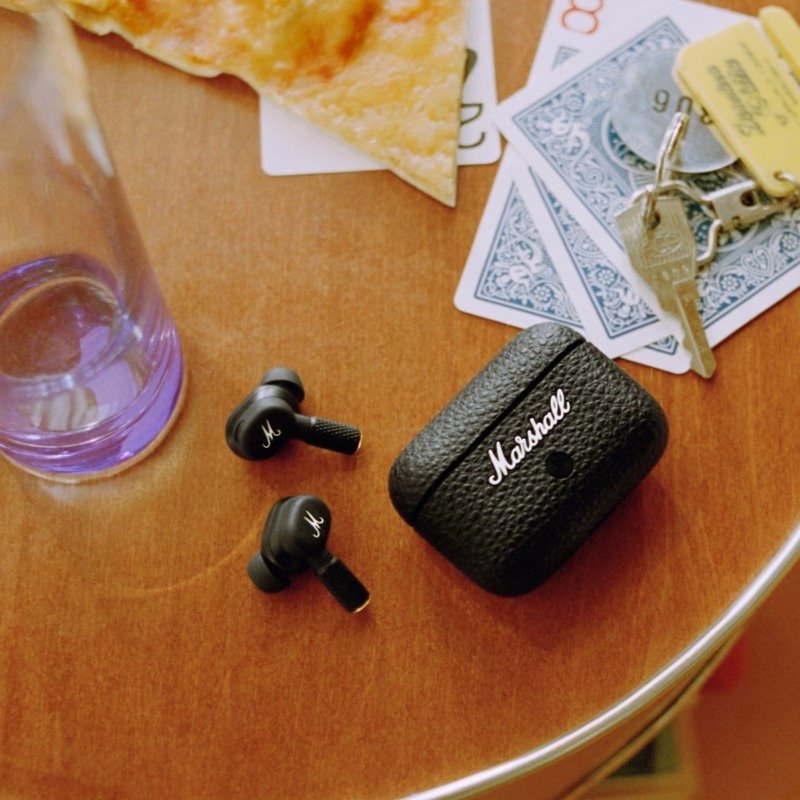 Marshall Motif II A.N.C. Wireless Bluetooth Earbuds - Black MOTIF II - Image 3